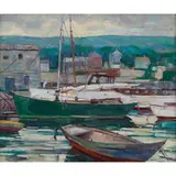 Carl Edgar Swenson, Harbor Scene