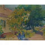 The Trees Near the House by Richard Fayerweather Babcock, sold Oct 2021