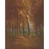 Thomas Jefferson Willison, Autumn Landscape