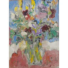 Janet de la Roche, Bouquet of Flowers, 1994