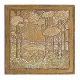 Beaver FAlls Art Tile Co., rare scenic porcelain tile