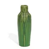 Van Briggle Pottery, vase with stylized flower decoration