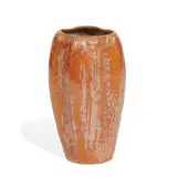 unusual hand-formed earthenware vase by attribution Frederick Hurten Rhead for Arequipa Pottery, sold Oct 2021