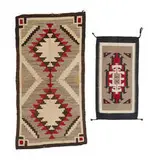 Emmi Whitehorse, Crystal rug and Ganado Crystal rug