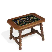 attribution Taylor Tilery, tile-top table