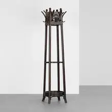 Josef Hoffmann, coat rack, 1905, steam-bent and lacquered beech