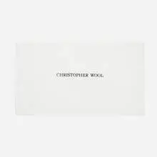 Christopher Wool, Studio card, c. 1988, printed paper