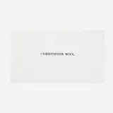 Christopher Wool, Studio card