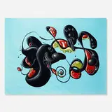 Kenny Scharf, Glopschlop, 1999-2000, oil, acrylic and enamel on canvas