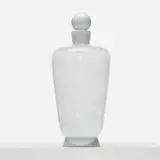 Carlo Scarpa, Mezza Filgrana bottle with stopper, c. 1932, glass