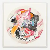 Bilbimtesirol from the Imaginary Places II series by Frank Stella, 1996, lithograph, etching, relief, aquatint and embossing on paper, sold Apr 2013