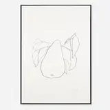 Pear III by Ellsworth Kelly, 1965-1966, lithograph on paper, sold Apr 2013