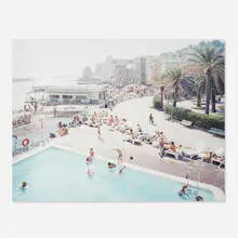 Genova Pegli West by Massimo Vitali, 2006, offset lithograph on paper, sold Apr 2013