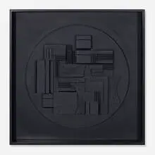 Full Moon by Louise Nevelson, 1980, cast polyester resin, sold Apr 2013