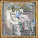 Vendula Ratajová, Still Life, oil on canvas