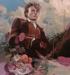 Ian Whitmore, Westernized, oil on canvas