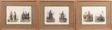Sigismond Himely, Three Prints of Vietnamese Figures, Unsigned, identified within the matrices. Hand-colored aquatints on paper, sight size 10 1/2 x 13 3/4 in. (26.7 x 35.0 cm)