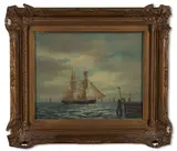 Portrait of a Ship by Anglo-American School, 19th & 20th Century, sold Jul 2023