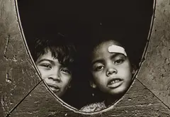 Dana Salvo, Louie and Maria,, Gelatin silver print; titled