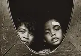Dana Salvo, Louie and Maria,, Gelatin silver print; titled
