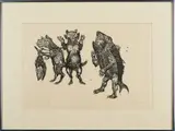 Marcelo Grassmann, Two Animal Prints