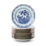 18th century, by Fourteen Chinese Porcelain Plates, sold Jul 2023