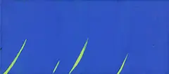Katharina Grosse, Ohne Titel, 1994, Acryl auf Leinwand