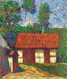 Arthur Segal, Rotes Dach
