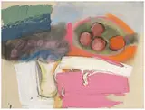 Michael Goldberg, Still Life (Apples & Oranges)