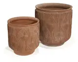 Robert Maxwell, Pair of Earthgender planters, c. 1968, Earth Gender