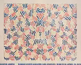Jasper Johns, Exhibition poster, 1978, Offset lithograph in colors