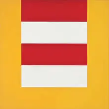 Karl Stanley Benjamin, #14, 1965, Oil on canvas