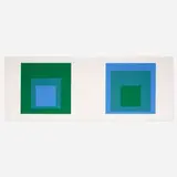 Folio II Folder 32 (from the Formulation : Articulation portfolio) by Josef Albers, 1972, screenprint in colors, sold Jun 2021