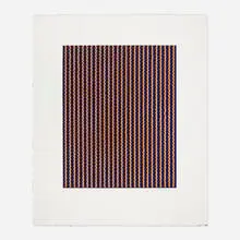 Fred Tomaselli, 15 mg. of Meth Times 2000 Plus, 1998, aquatint photo etching