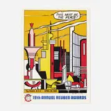 Roy Lichtenstein, This Must Be the Place, for the Reuben Awards (from Comics, Boy), 1965, offset lithograph in colors