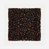 Sol LeWitt, Brushstrokes in All Directions, 1994, screenprint in colors on Folio paper