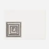 Frank Stella, Hyena Stomp (from Jasper's Dilemma), 1973, offset lithograph in colors on J. Green mould-made paper