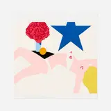 Tom Wesselmann, Great American Nude for Banner, 1968, screenprint in colors