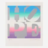 Robert Indiana, Spring (from 4 Seasons of Hope), 2012, screenprint in colors
