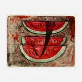 Sandia #1 by Rufino Tamayo, 1969, lithograph in colors, sold Jun 2021