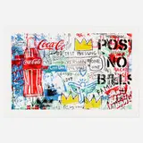 Thierry Guetta, No Posts, No Bills, 2020, screenprint in colors
