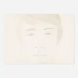Alex Katz, Vincent, 1972, lithograph in colors on Arches