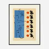 Joan Miró, Rouge et Bleu