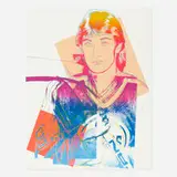 Wayne Gretzky #99 by Andy Warhol, 1984, unique trial proof screenprint in colors on Lenox Museum Board, sold Jun 2021