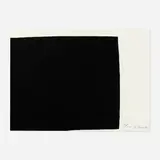 Richard Serra, Leo (from the Leo Castelli 90th Birthday portfolio), 1998, etching and aquatint