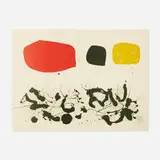 Adolph Gottlieb, Germination III, 1969, lithograph in colors on Arches