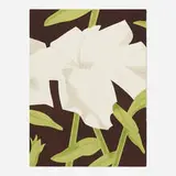 Alex Katz, White Petunia (from Six New York Artists portfolio)