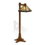 Mica Lamp Co., American Arts & Crafts style floor lamp