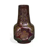 Domenico Zumbo, vase with tapered neck and dimpled bulbous base