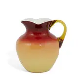 Wheeling Peachblow pitcher by Brockunier J.H. Hobbs & Co., sold Oct 2021